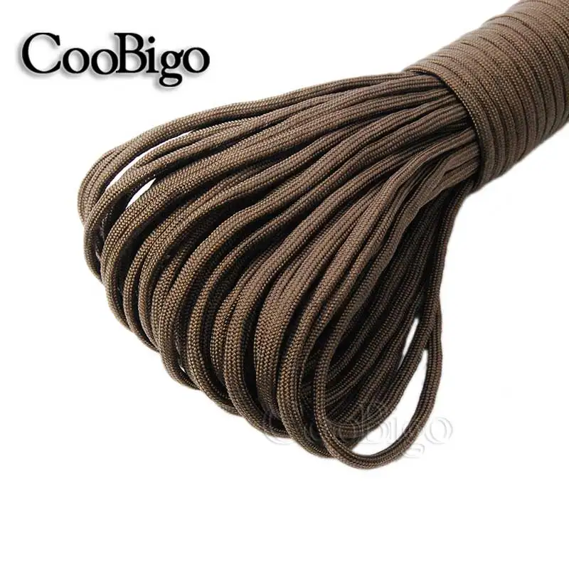 Durable 4mm Solid Color Parachute Cord for DIY Craft and Bracelet Making