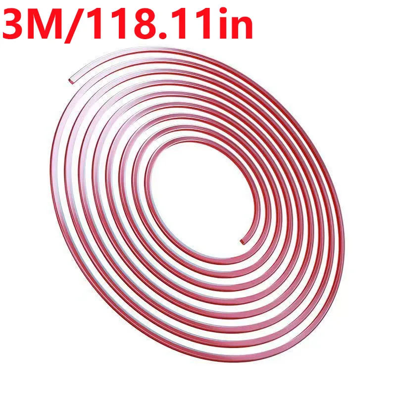 Crystal-Clear Adhesive Car Door Edge Protectors - Universal Fit
