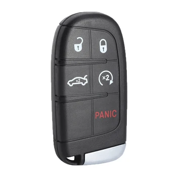 Portachiavi a distanza astuto di Keyforkess 433MHz 4A Chip M3M-40821302 per Chrysler 200 2015-2017 300 Dodge Charger Challenger 2019-2021 - Portachiavi a distanza astuto di KEYECU 433MHz 4A Chip M3M 40821302 per Chrysler 200 2015
