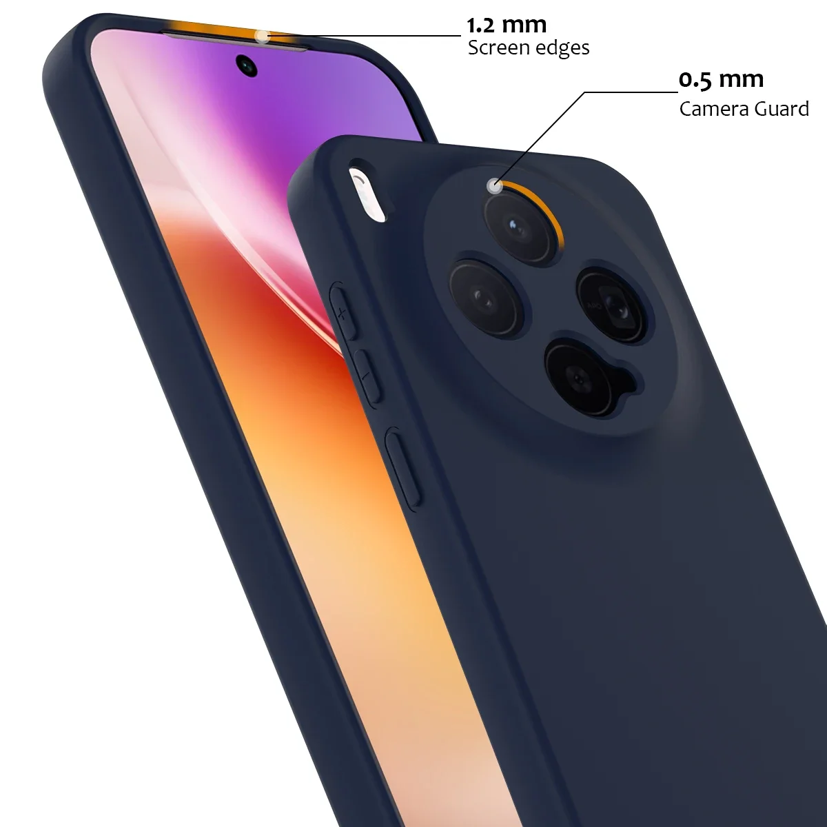 Magnetic Liquid Silicone Phone Case Cover