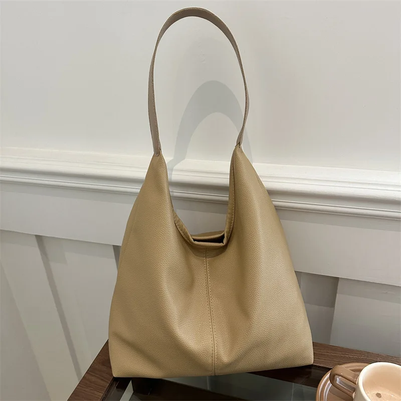 حقيبة كتف جلد PU فاخرة