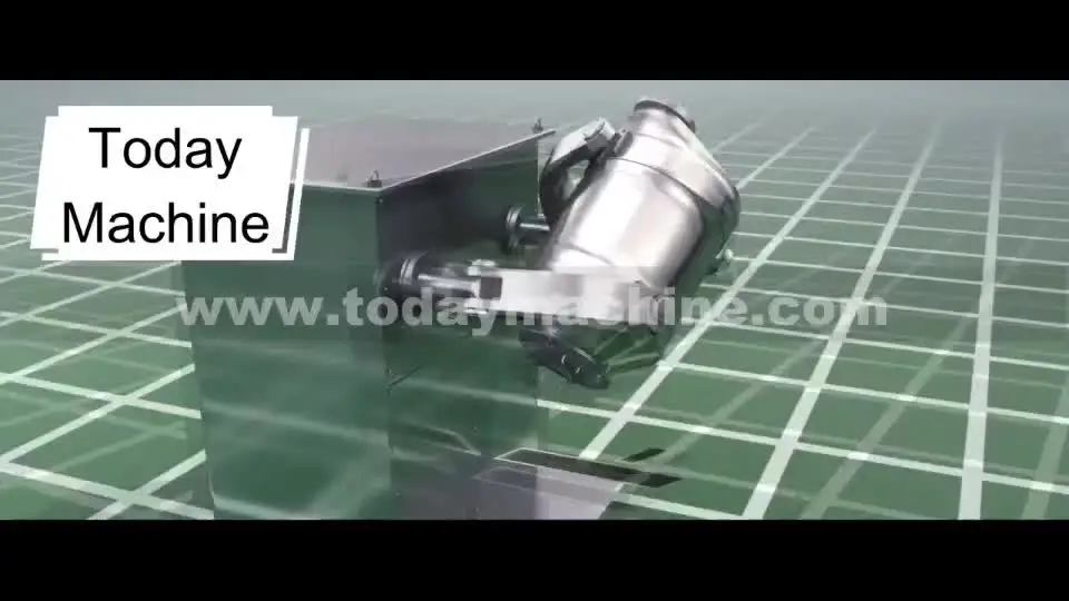 трехмерный вращающийся поворотный блендер с 3D-движением миксер порошка кавы