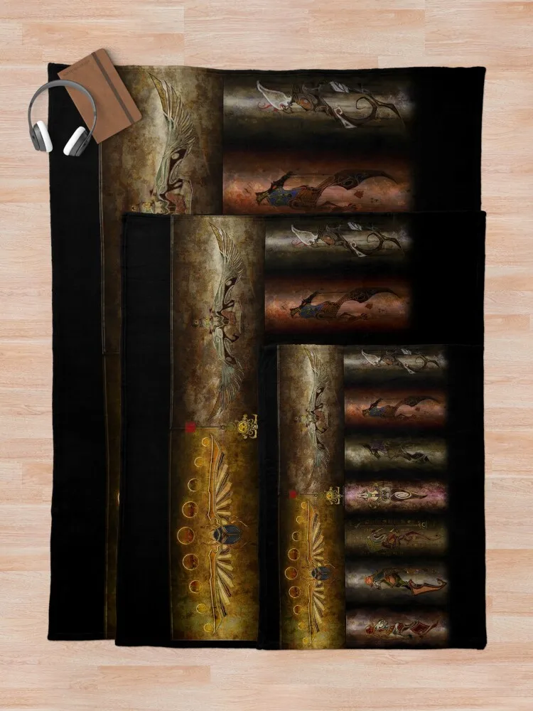 EGYPTIAN GODS Throw ���, ���Ÿ� �����̳� ���, ǫ���� ���, ���� ���� ���, �����