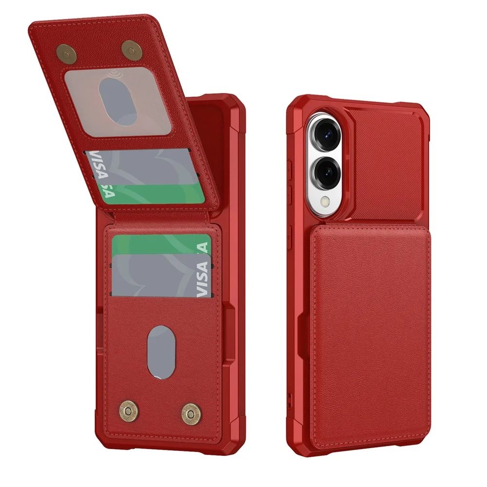 Luxury Wallet Card Holder Phone Case with Slot and Enhanced Protection