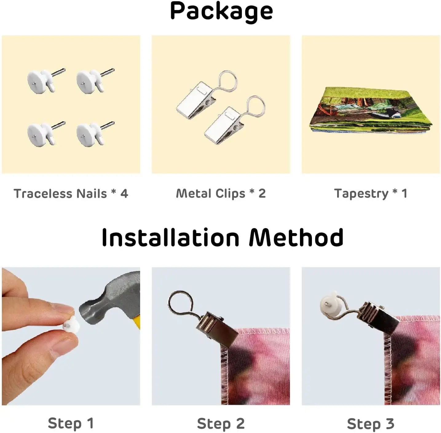 Tropical Beach Coconut Tree Tapestry 4