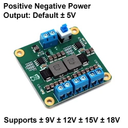 High - Power Dual Output Buck Converter Voltage Regulator Module (Default  5V)