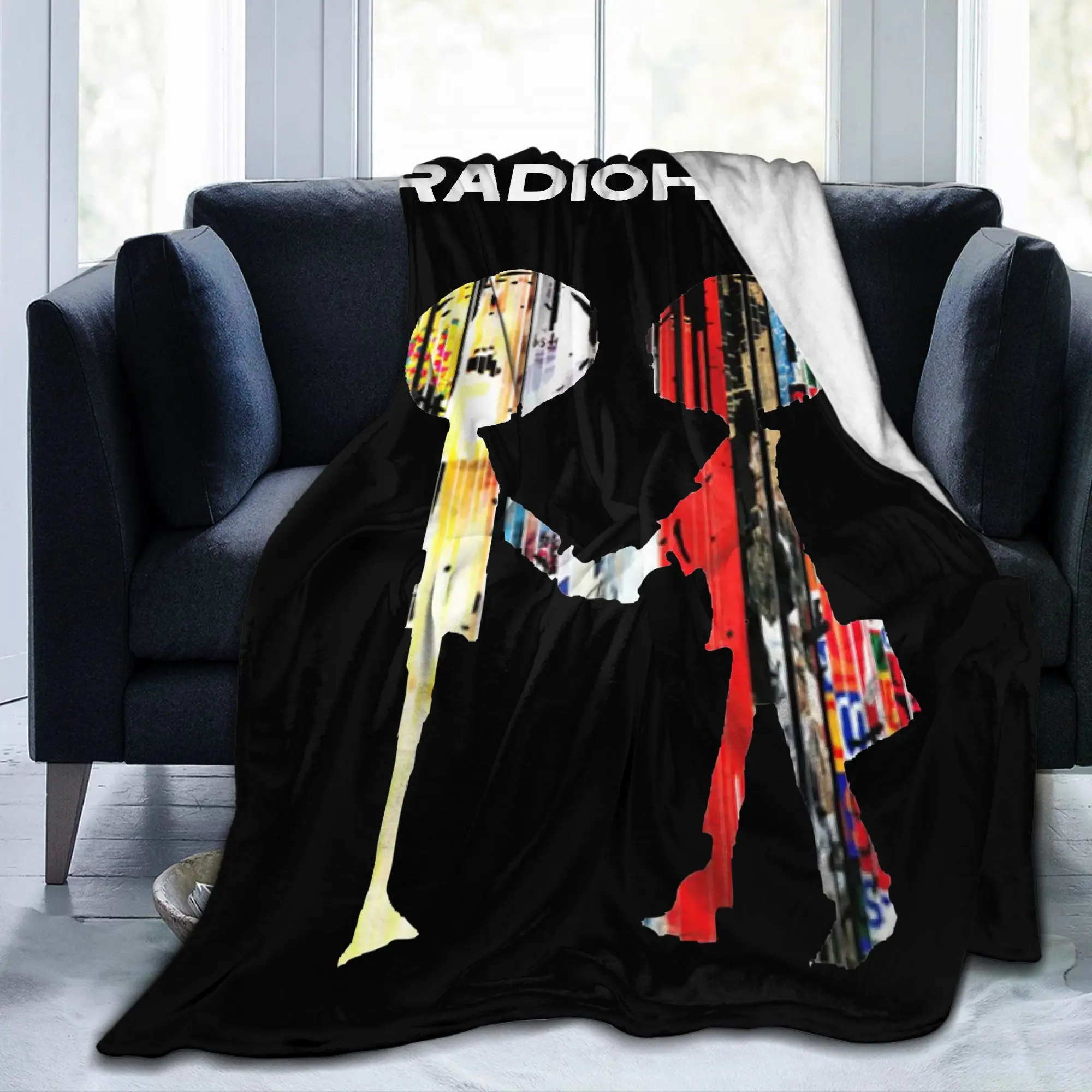 Radiohead Knitted Blanket: The Ultimate Cozy Companion for Music Lovers ...