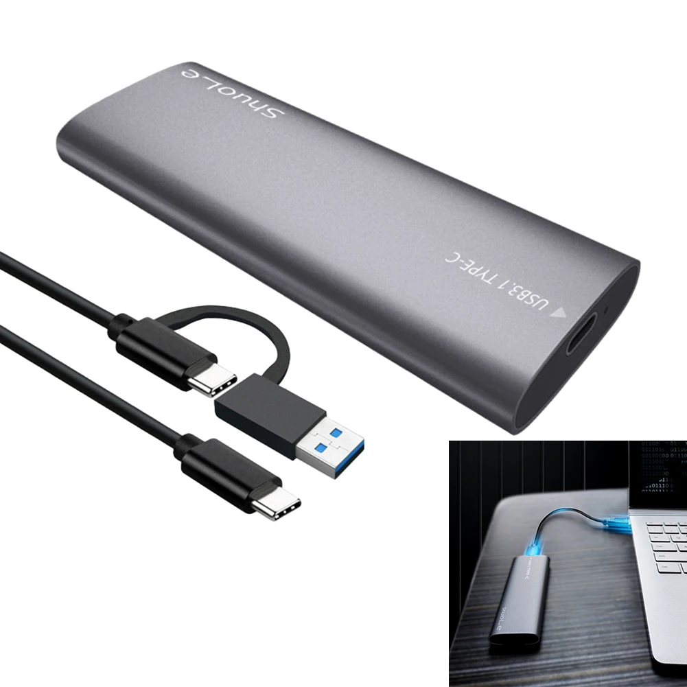M2 SSD ̽, M.2 NVMe NGFF SATA SSD Ŭ , 10Gbps USB 3.1 Gen2 CŸ  Ŭ ̽, PC M-Ű 