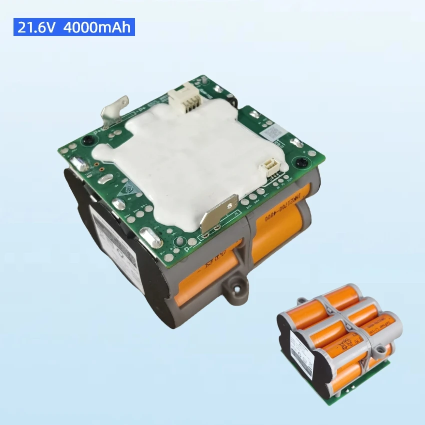 CITYORK Batteria Ricaricabile 21,6V 4000mAh Per Tineco Floor One S5 / S5 Pro / S5 Pro 2 / S5 Smart / S5 Steam – Con Spazzola E Nastro Adesivo