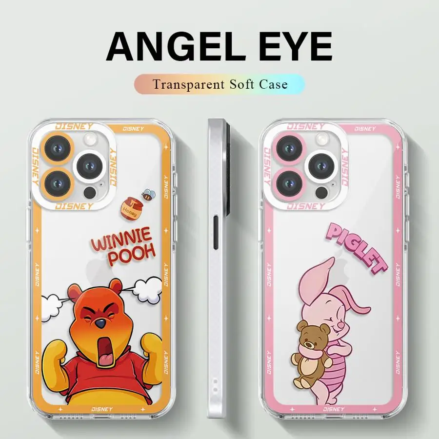Disney Winnie the Pooh Case For iPhone 16 15 14 Plus 13 12