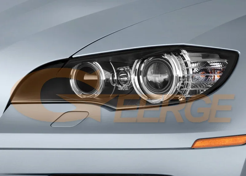 Iluminación De Matrícula LED Original Para BMW X5 X6 E70 E71 E72 (incluye X5M X6M) - Blanca, Plug & Play