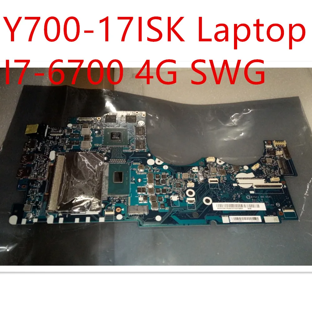 Scheda Madre Per Lenovo Ideapad Y700-17Isk Scheda Madre Del Computer Portatile I7-6700 4G Swg Muslimex