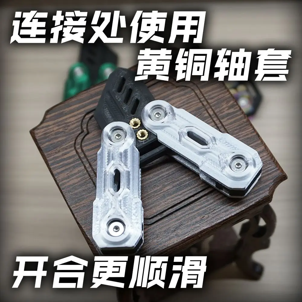 EDC decompression toy Gravity Carrot Fidget Magnetic Rotating Folding Knife 3D Printing Black Technology Fingertip Toy Gift