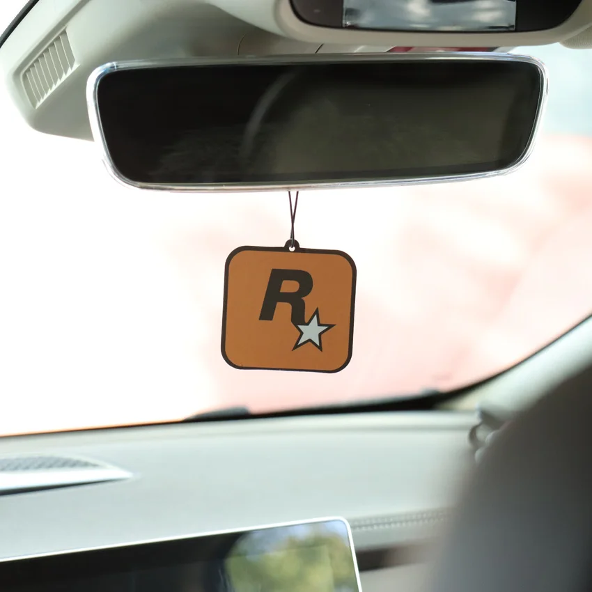 

3 шт. трендовые автомобильные Ароматические Подвески R Star для украшения автомобилей для дезодорирования долговечные ароматерапевтические духовые таблетки