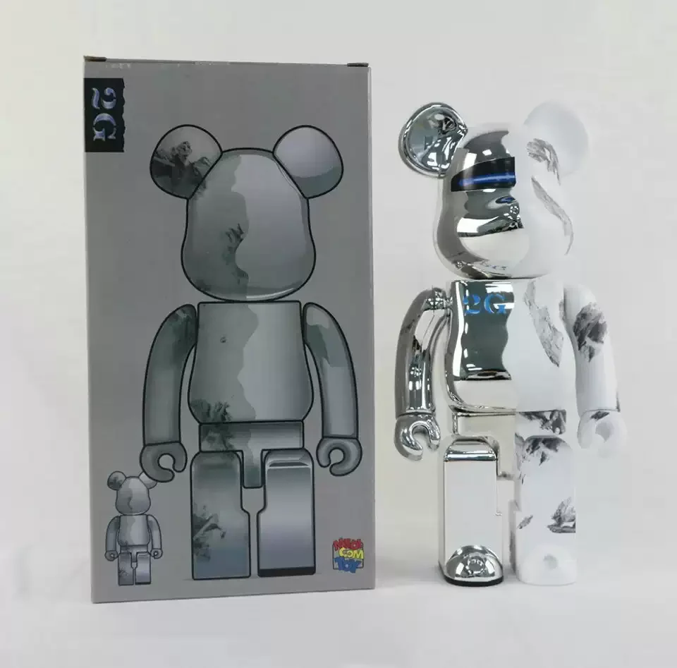 

Bearbrick 400% гальванизированная пустая горная Основа 2G Tide Office Boy настольное украшение винного шкафа подарок на день рождения пары