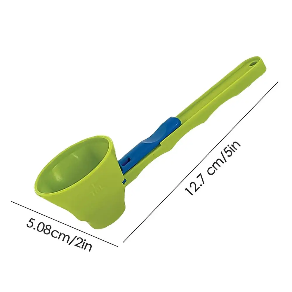 Description Picture 2 of itemMeasuring Scoop Funnel with Longer Handle hight Precise Measurement Funnel Scooper For Water Bottles Pre And Post-Workout