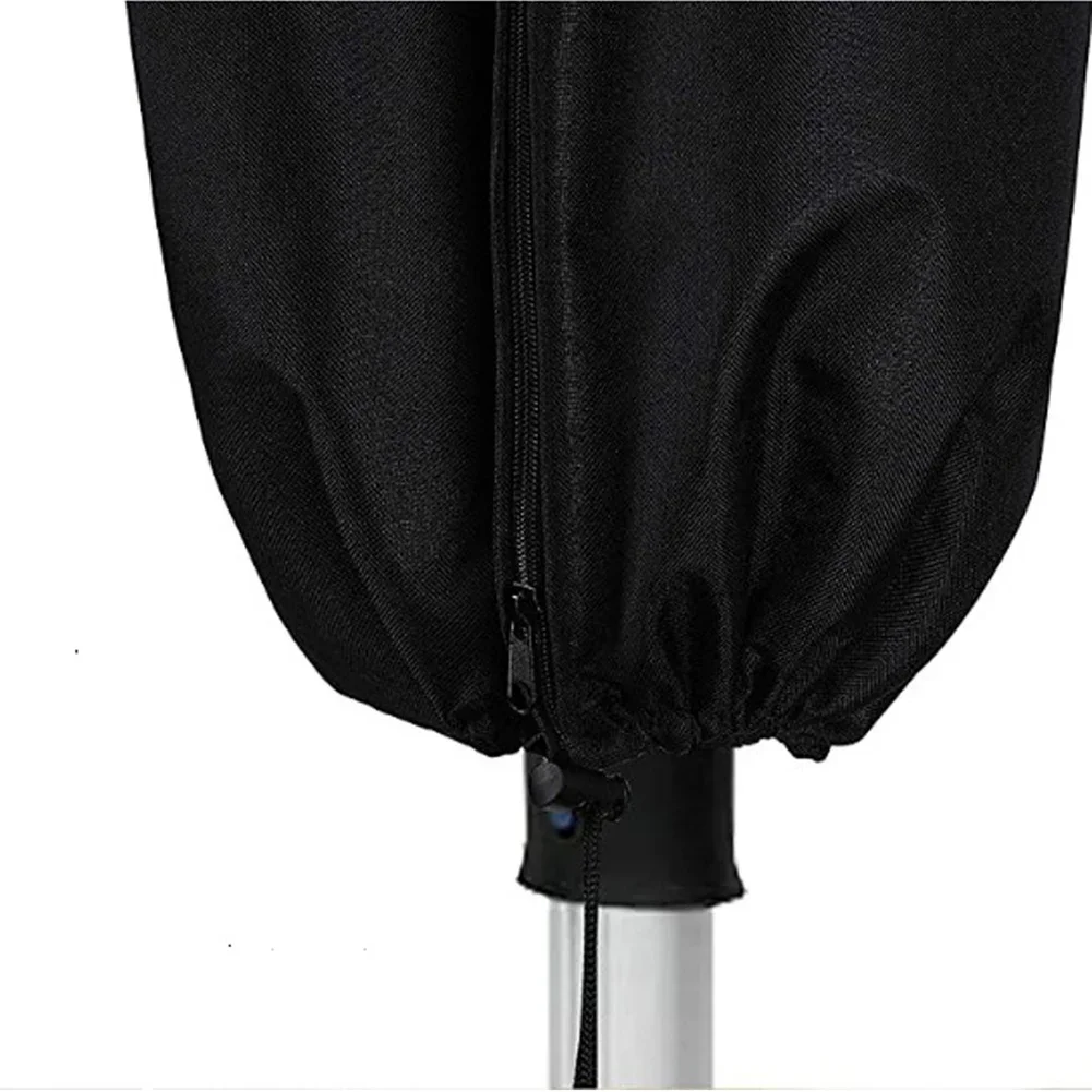Clothes Drying Rack Cover Rotary Dryer Clothesline Waterproof Cover Adjustable Drawstring For Outdoor Camping Umbrella