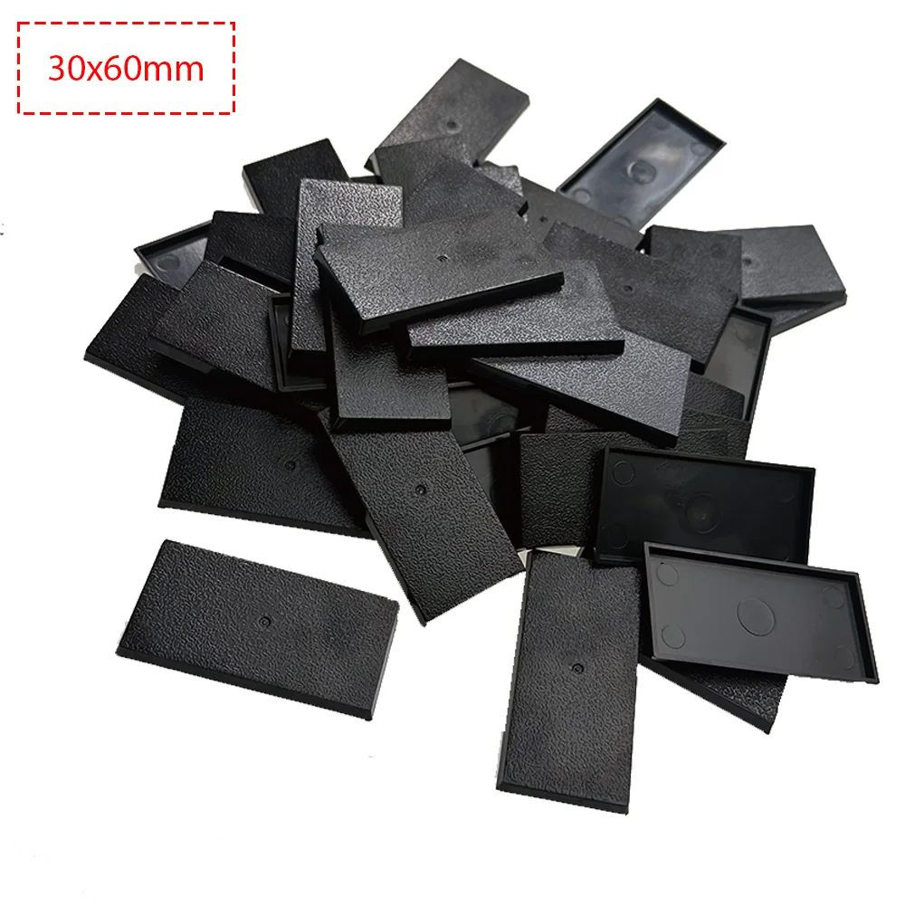 30x60mm Rectangular Bases for Warhammer - Enhance Your Wargame Experience!