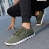 Men Minimalist Barefoot Shoes Women Wide Toe Zero Drop Sneakers Matte Artificial Leather Casual Lace Up Fashion Shoes 3