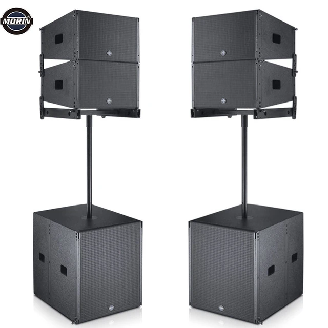 Active Audio Line Array Speaker Sound System With Powered Subwoofer Build Amplifier Module For Outdoor Live Music Party - AliExpress