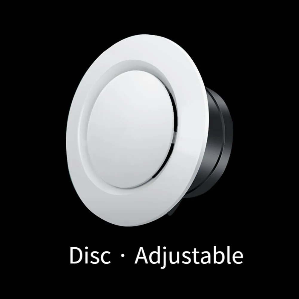 Exhaust Hood ABS Air Vent 75mm 100mm 125mm Extract Valve Grille Round Diffuser Ducting Ventilation Cover Air Volume Cooling Vent ducting ventilation cover air vent grille ventilation grille air vent cover