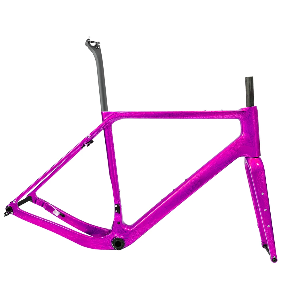 Cadre Gravel Carbone AIRWOLF GREVIL - 700*45c - Pour Vélo Cyclocross/gravel 2024