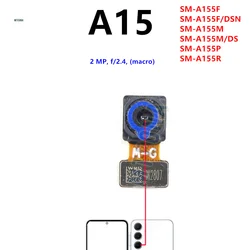 Enhanced Smartphone Camera Module Replacement - Front and Rear Selfie & Wide Lens Flex Cable Part (A15 macro)