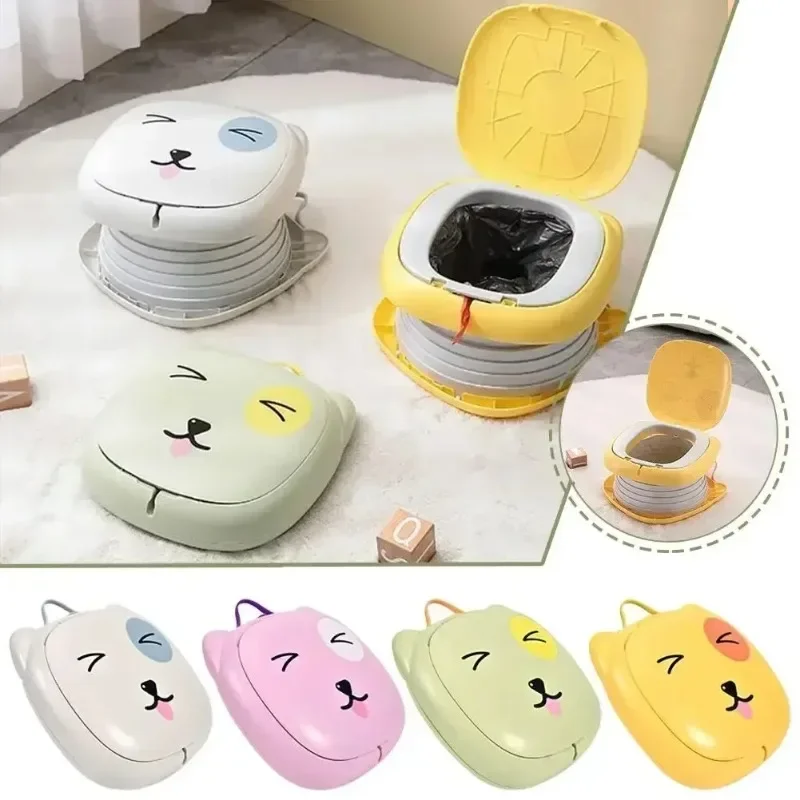 Potty Training Toilet Seat Portable Travel Baby Potty for Car Camping Indoor Outdoor Bathroom for Baby Kids Children child toilet