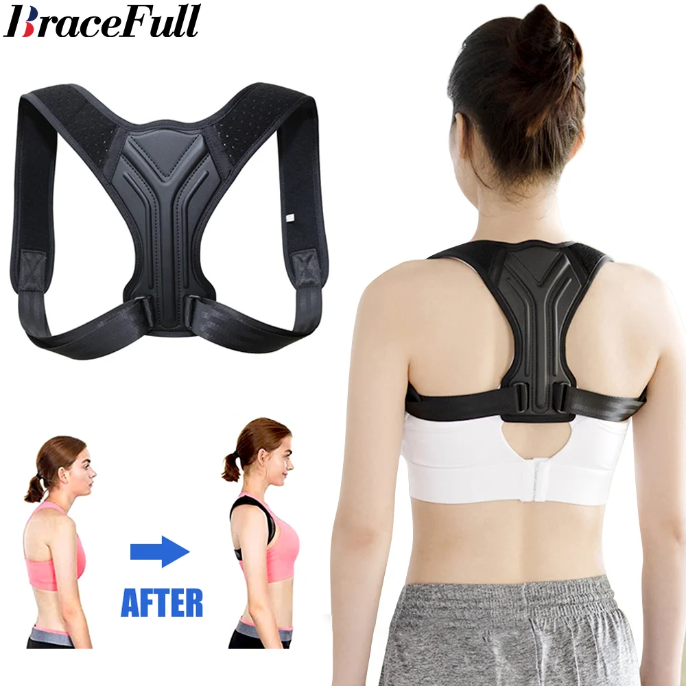 Posture Corrector for Men and Women Upper Back Brace for Clavicle