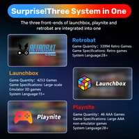 Console de jeu vidéo rétro avec HDD, Hyper Base Mix, Launchbox, Playnite, Playnite, PS3, Switch, XBOX, PS2, Wii, WiiU, 500 + jeux, 38200 3