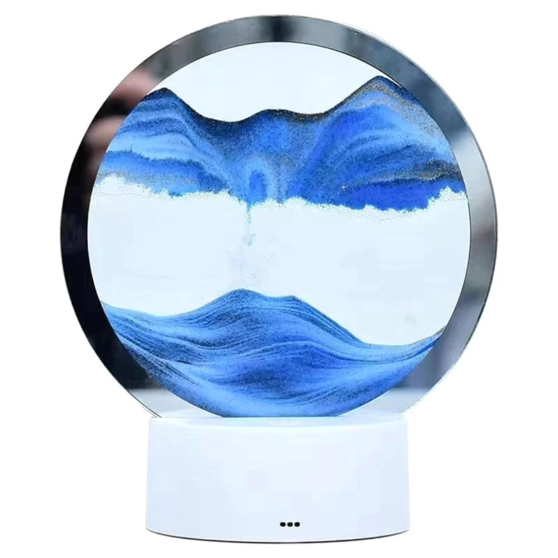 

1Set Sand Picture Sand Picture Picture Sand Moving Sand Art Decor Figurine Funny Abstract Landscape Decor With LED Light