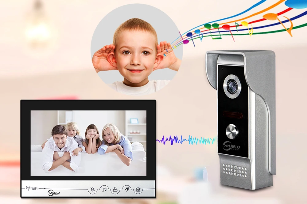 Tanie Anjielosmart 9 Inch Tuya Video Intercom System Smart Home Tuya sklep