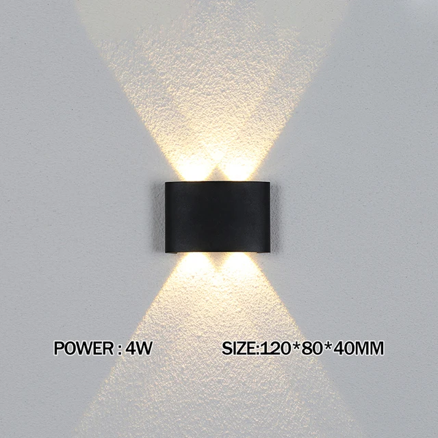 Modern LED Wall Sconce for Indoor and Outdoor Ambiance Lighting