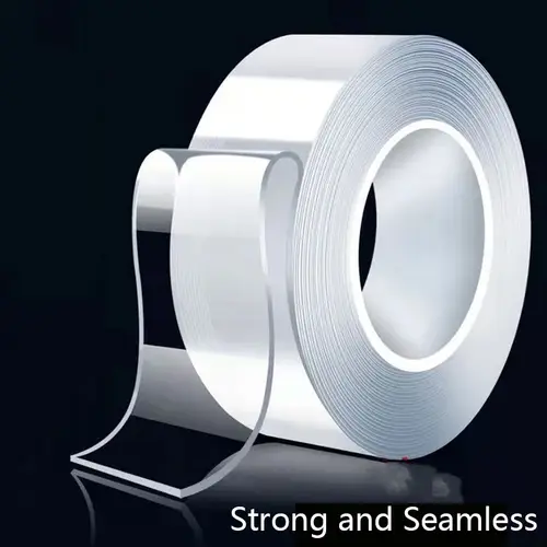 5m Double Contact Nano Tape Powerful Extra Strong Sided Adhesive for Kitchen and Bathroom Waterproof and Cleanable Tool - Image 2