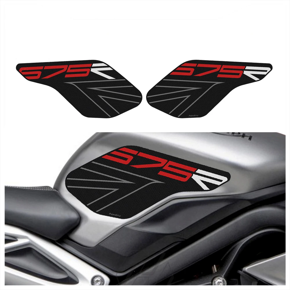 For Triumph Daytona 675 R 2013-2016 Sticker Motorcycle Accessorie Side Tank Pad Protection Knee Grip Mats