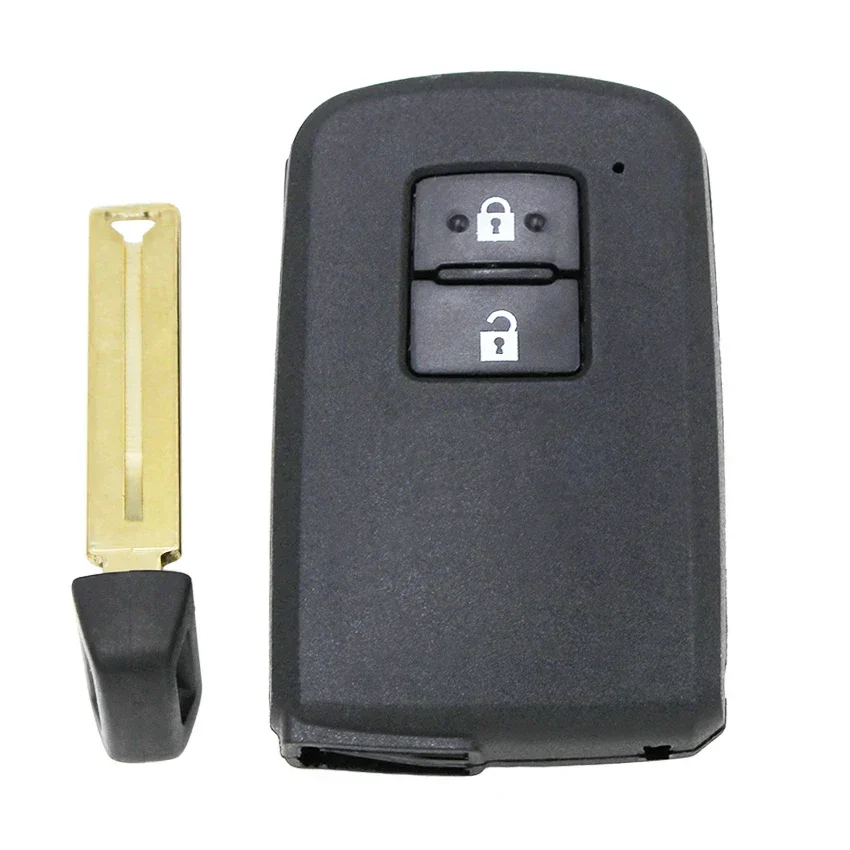 Porte clé intelligent pissenlit pour Toyota Prius Corolla Chr Yaris Rav4  Auris remplacement à distance bâche de voiture housse d'insertion TOY43  lame - Type key blade