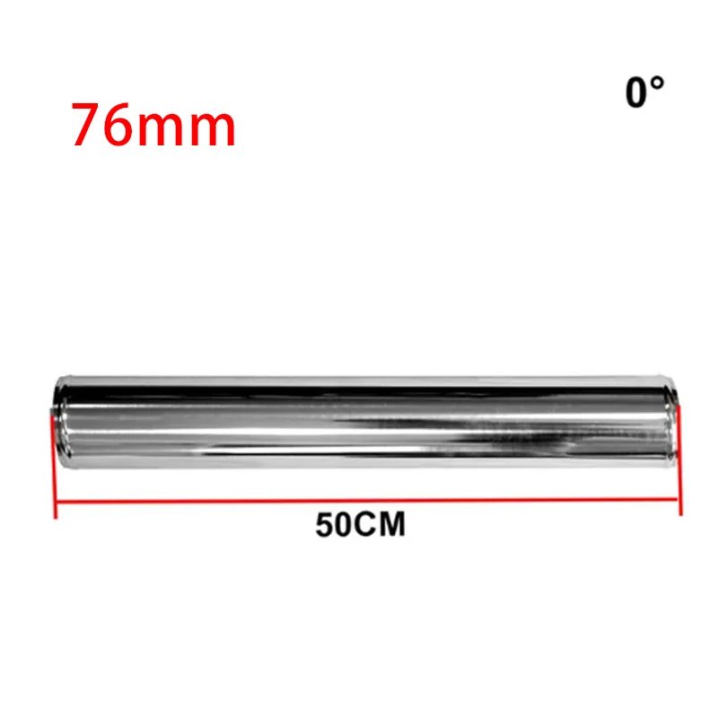 0/45/90/180 degree aluminum tube universal 3 Inch 76mm Intercooler Cold Intake Pipe Racing Turbo High Flow