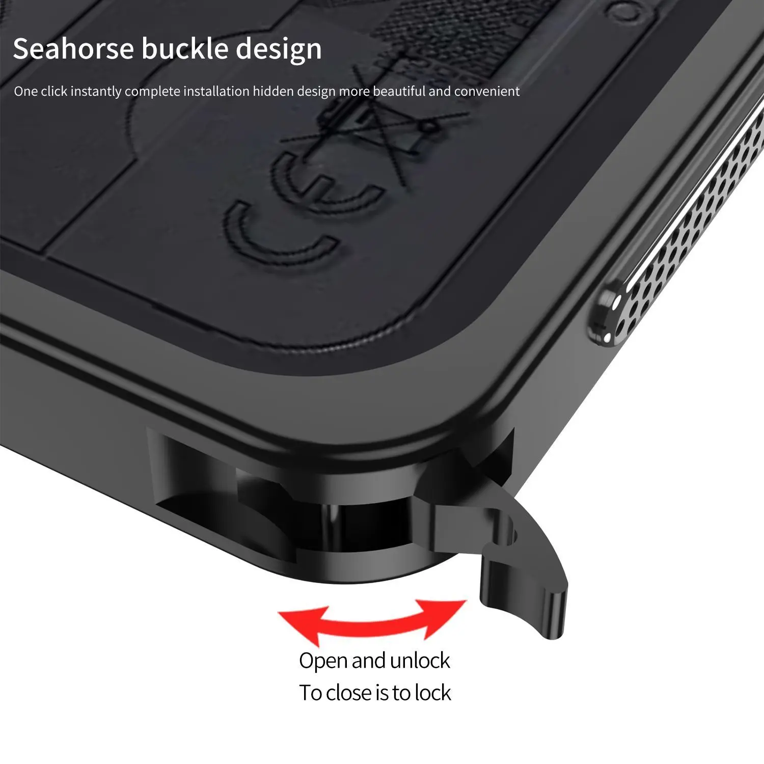 Fashionable Shock-resistant Metal Frame Case with Fine Hole Lens and Skin-friendly Design