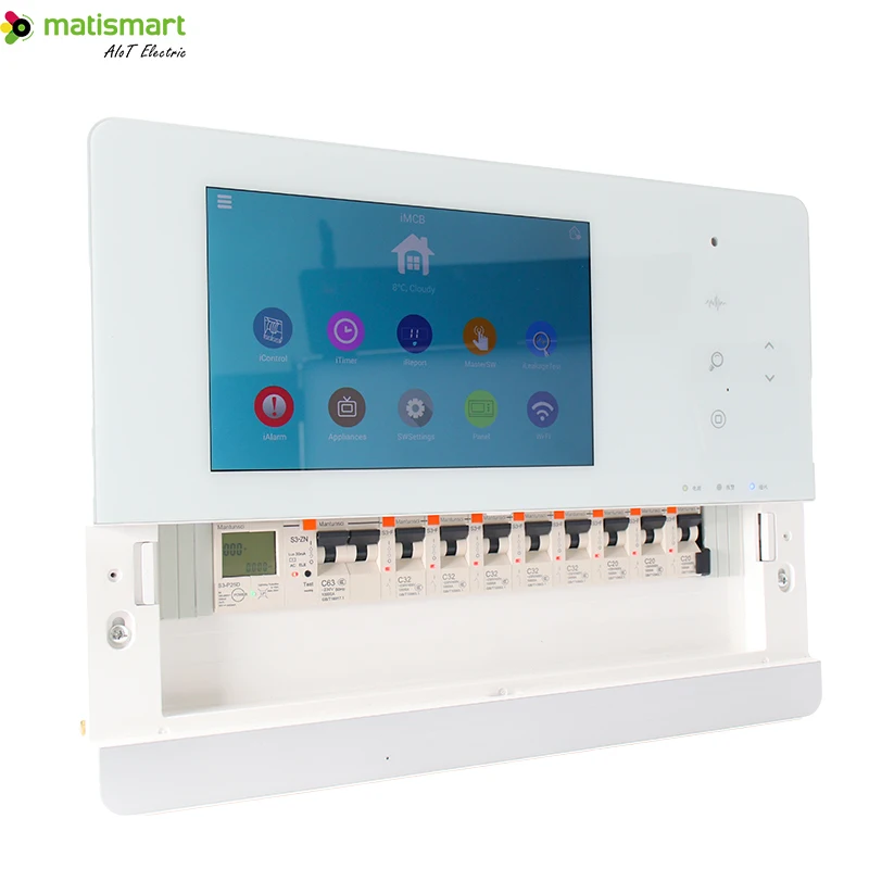 

Access monitoring system protection smart circuit breaker wifi and rs485