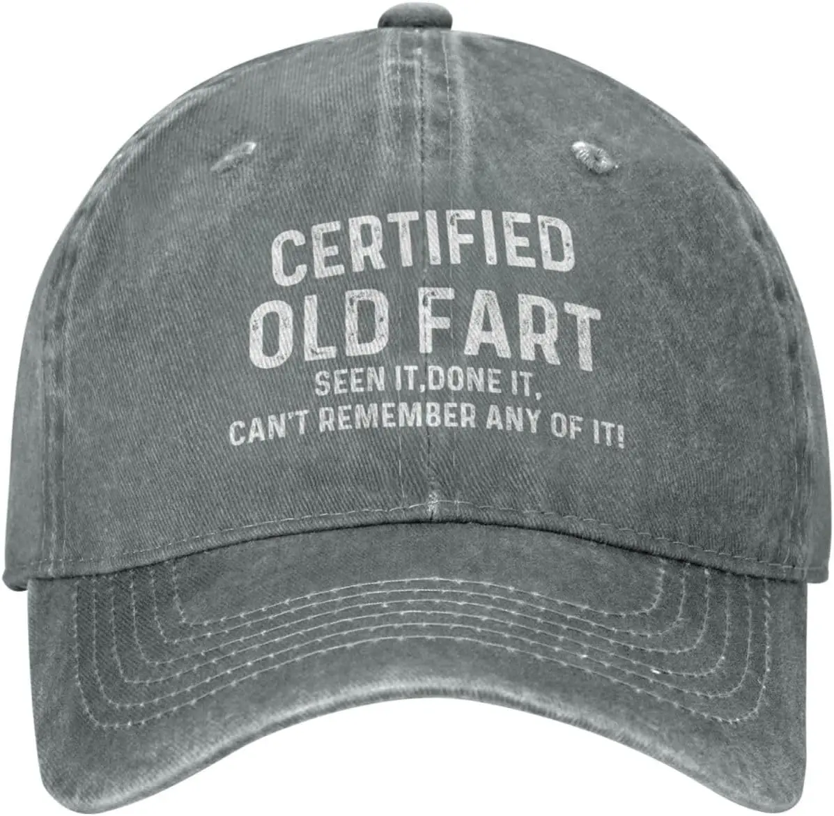 

Certified Old Fart Hat for Women Baseball Caps Vintage Hats