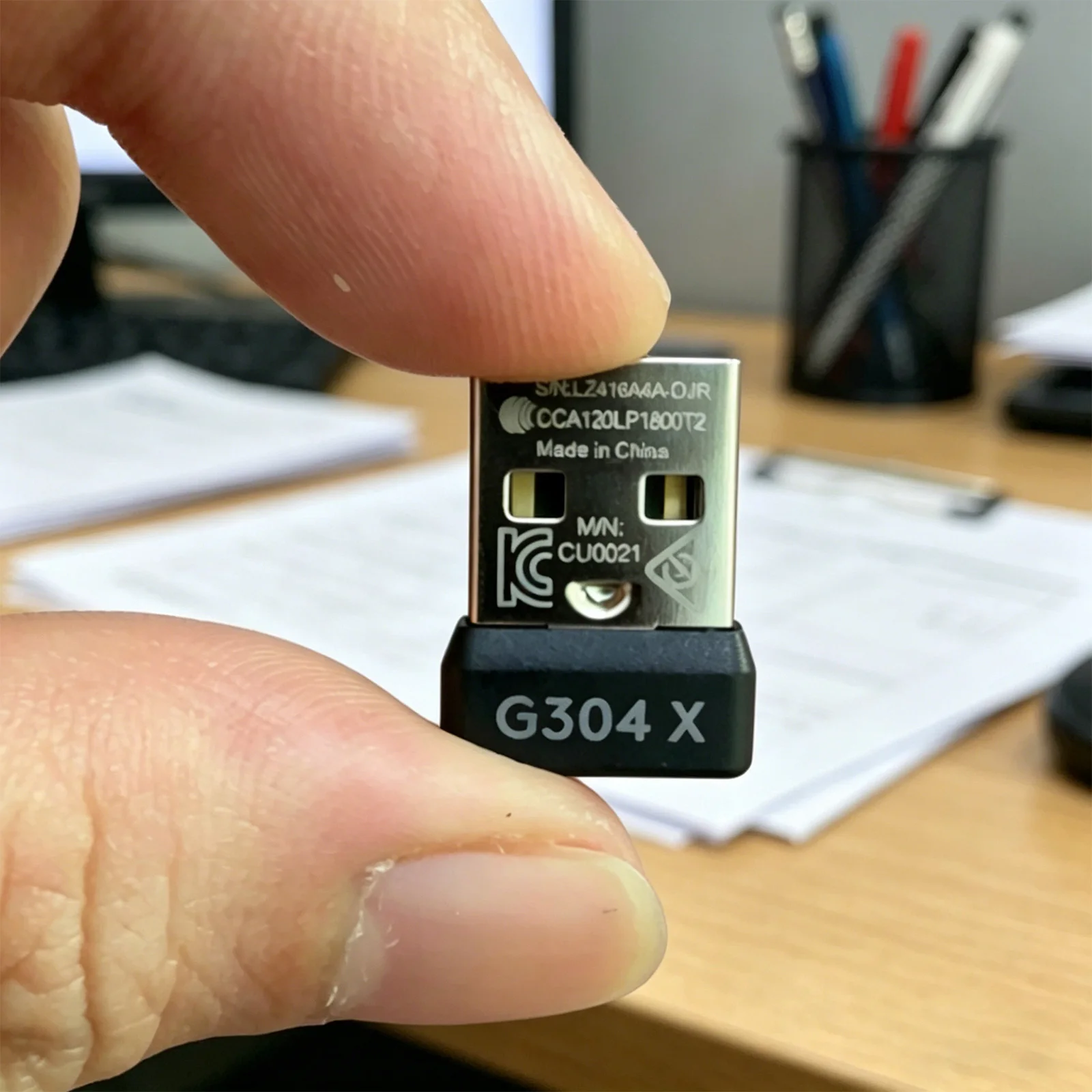 로지텍 G304X/G705/PRO 2/G309 LIGHTSPEED 무선 마우스 USB 수신기 무선 동글 어댑터 게임용 액세서리