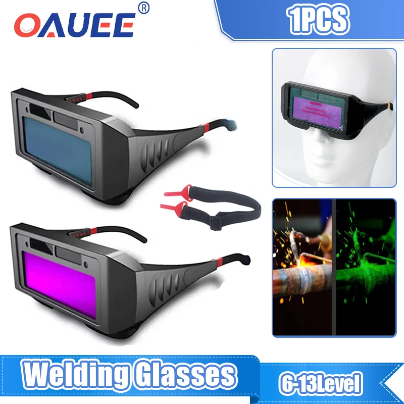 

Automatic Dimming Glasses Welding Glasses Argon Arc Welding Solar Goggles Special Anti-glare Glasses Tools Welders Auto Dimming
