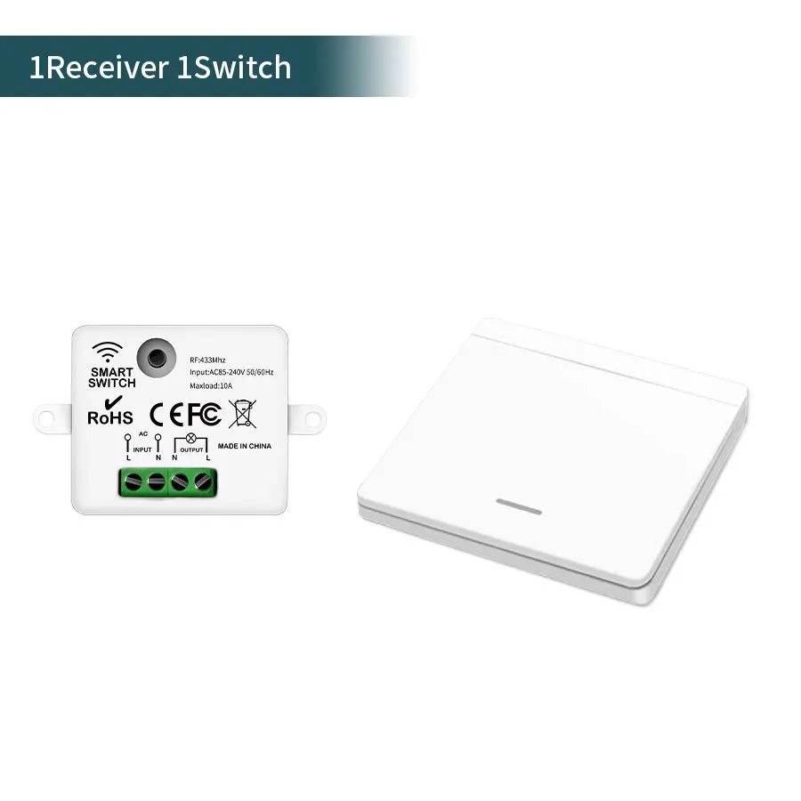 1Receiver 1Switch