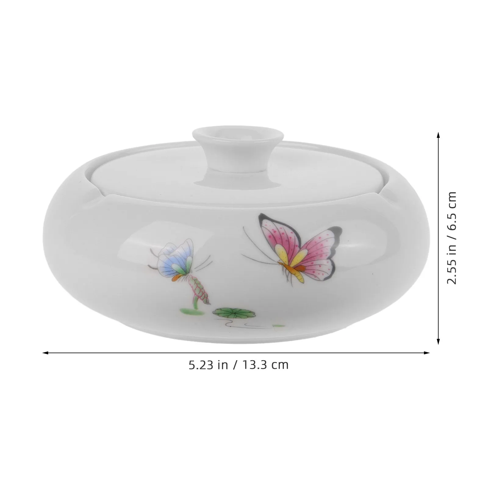 서예 및 수묵화용 세라믹 잉크 접시 접시, 정교한 레트로 스타일 데스크탑 장 물받이 붓꽂이 소형