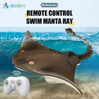 2.4G Remote Control Manta Ray Electric Toy Simulation Fish Remote Control Animal Boat Outdoor Pool Waterproof Toy Kid Party Gift 1