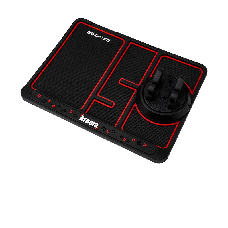 Versatile Non-Slip Dashboard Silicone Car Mat & Phone Holder