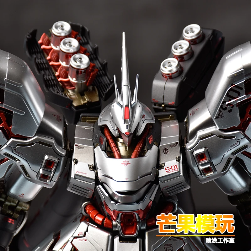 模型製作用品 MSN-04SAZABI MG 1/100 Model MSN-04 SAZABI Ver .KA SILVER Special coating