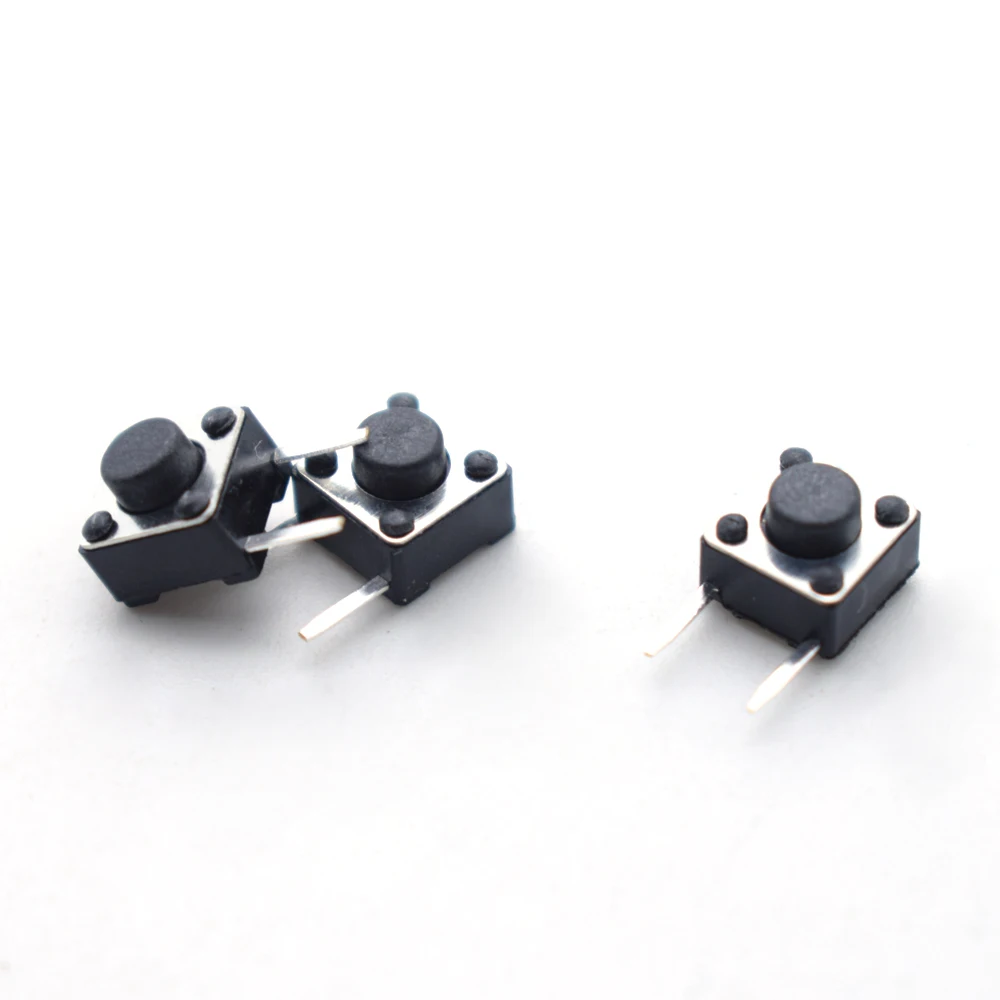 YUSIJIE 2-pin button Welding trigger light touch button 6*6*5 small button