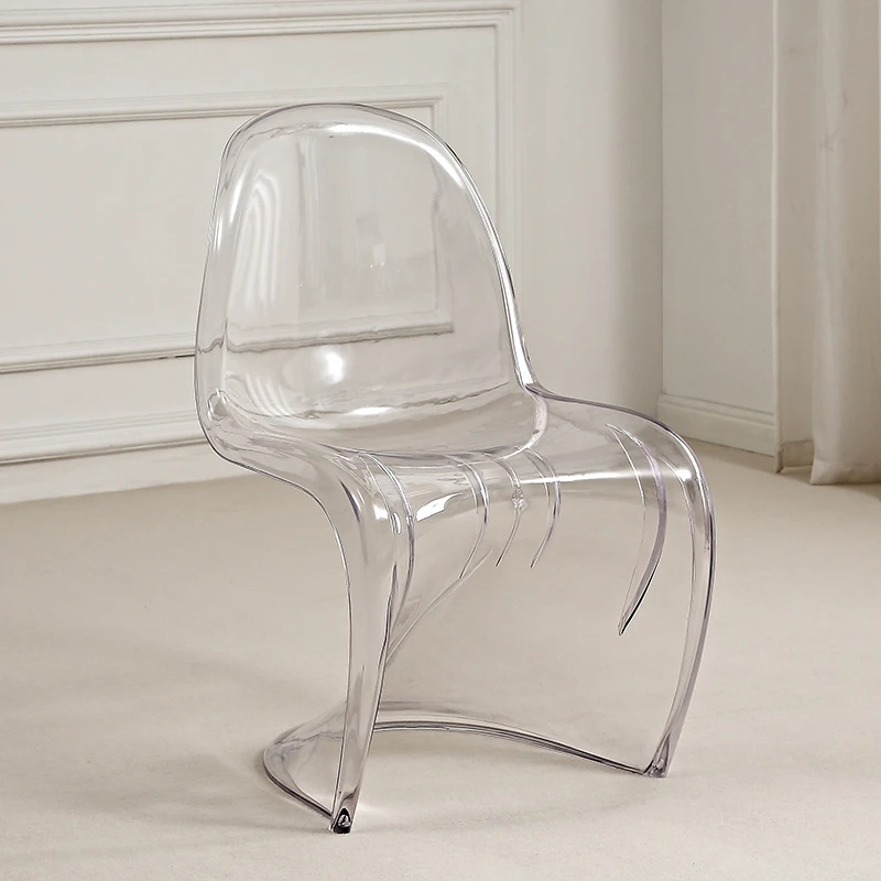 Sillas de de diseño, muebles transparentes de acrílico para salón, relajante, a la moda, para Cocina| | AliExpress