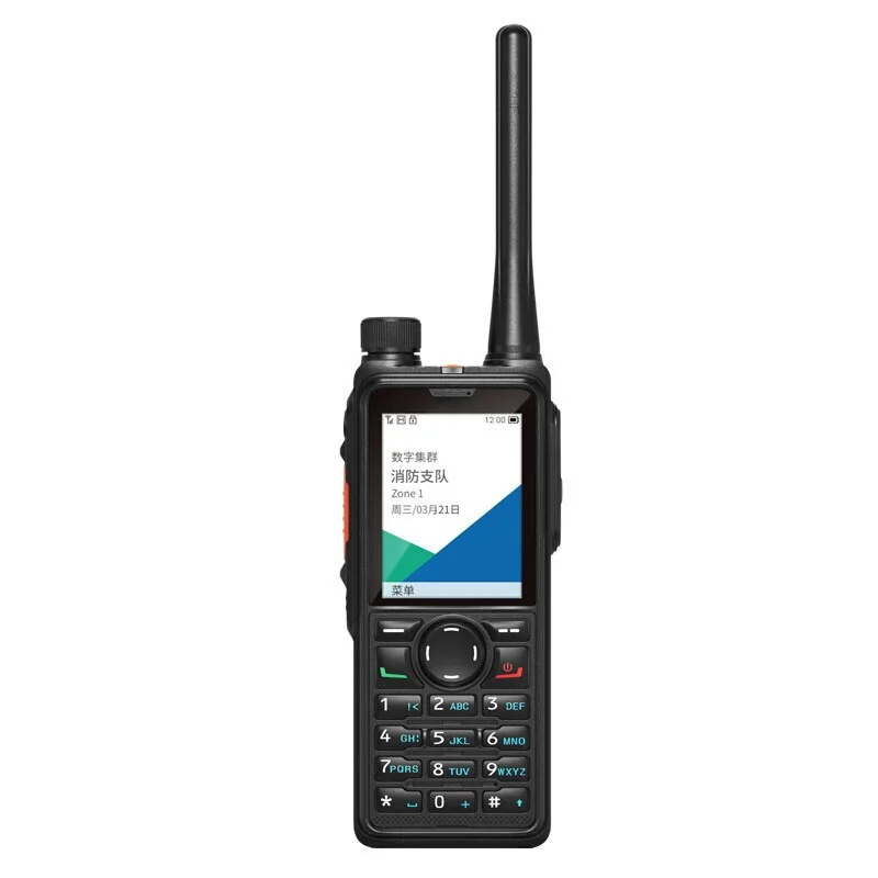 HP780 휴대용 UHF VHF DMR 무전기 양방향 무전기 GPS+ 지원 장거리 통신 차량용 디지털 무전기
